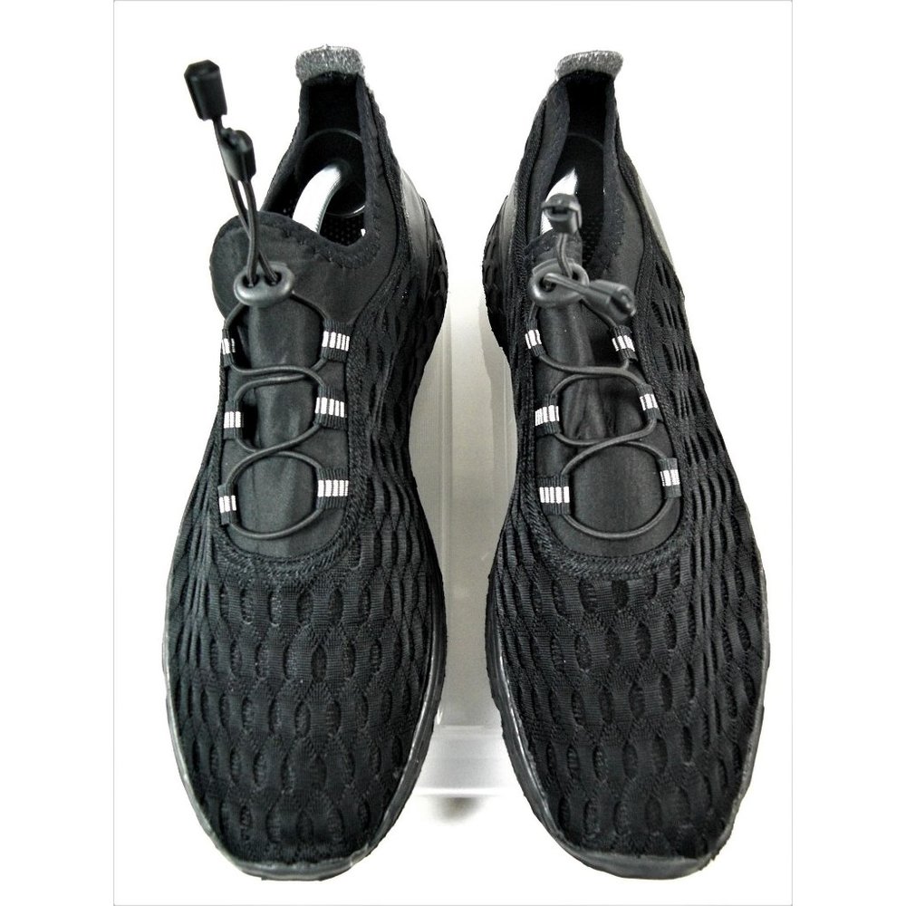 Men's Water Shoes Quick Dry Barefoot Swim Diving Surf Aqua Sport Black Size 11-4